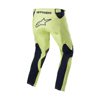 Alpinestars Motocross Pants Racer Hoen - Night Navy / Fluo Green