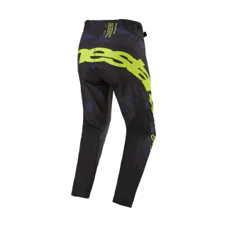 Alpinestars Motocross Pants Techstar Rantera - Black / Navy / Fluo Yellow