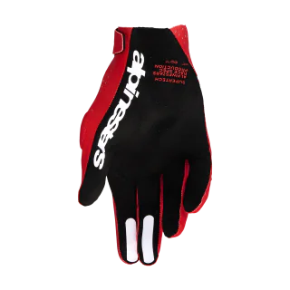 Alpinestars Motocross Gloves 2026 Supertech - Fire Red / Black / White