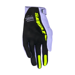 Alpinestars Motocross Gloves 2026 Supertech - Lavender / Violet / Fluo Yellow