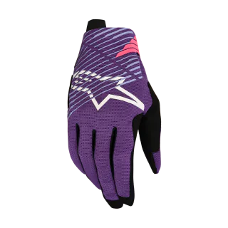 Alpinestars Motocross Gloves 2027 Radar Pro - Deep Purple / Black