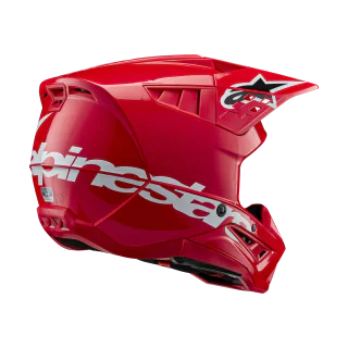 Alpinestars Motocross Helmet S-M5 Corp - Gloss Red