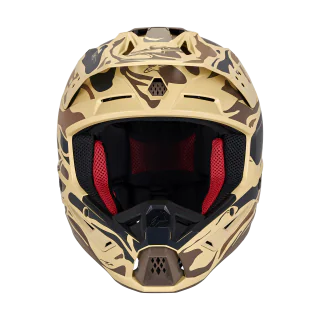 Alpinestars Motocross Helmet S-M5 Mineral - Matte Dark Brown