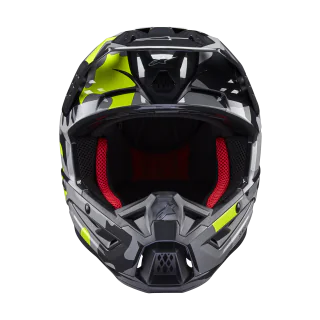 Alpinestars Motocross Helmet S-M5 Rover 2 - Gloss Dark Grey / Fluo Yellow