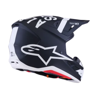 Alpinestars Motocross Helmet S-M7 Dasher - Black / White