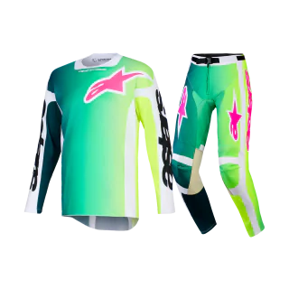 Alpinestars Motocross Gear 2026 Racer Portl - Green / White / Black
