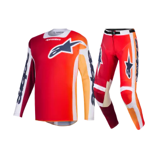 Alpinestars Motocross Gear 2026 Racer Portl - Red / Light Grey / Dark Grey