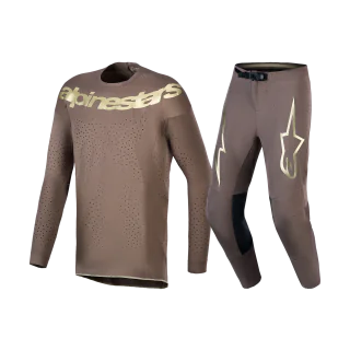 Alpinestars Motocross Gear Supertech LE Earth - Brown / Gold