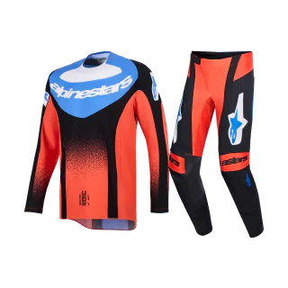 Alpinestars Motocross Gear 2026 Techstar Knif - Orange / Black / Ucla / Blue