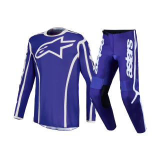 Alpinestars Motocross Gear 2027 Fluid Apex V2 - Deep Blue / White
