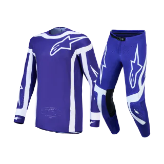 Alpinestars Motocross Gear 2027 Supertech Vesta - Deep Blue / White