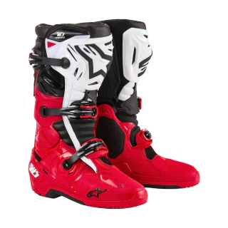 Alpinestars Motocross Boots Tech 10 Enduro - Red / Black / White