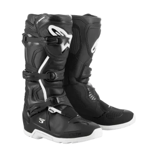 Alpinestars Motocross Boots Tech 3 Enduro Waterproof - Black / White