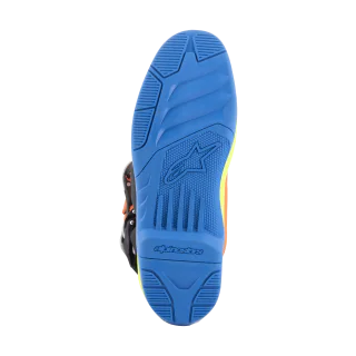 Alpinestars Motocross Boots Tech 5 - Fluo Orange / Enamel Blue / Fluo Yellow