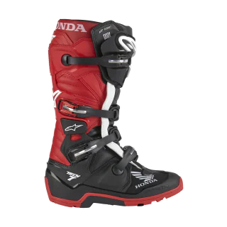 Alpinestars Motocross Boots Tech 7 Enduro Drystar Honda - Black / Red
