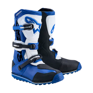 Alpinestars Motocross Boots Tech-T - Dark Blue / Black / White