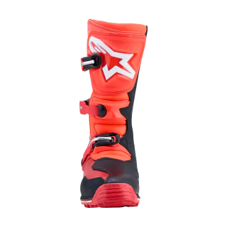Alpinestars Motocross Boots Tech-T - Fluo Red / Black / Bright Red