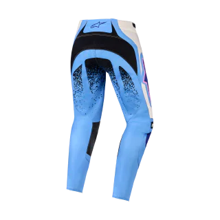 Alpinestars Women Motocross Pants 2026 Techstar Nomur - Light Blue / Off White / Black