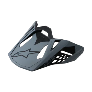 Alpinestars Helmet Visor S-M10 22.05 Meta - Matte Black / Grey