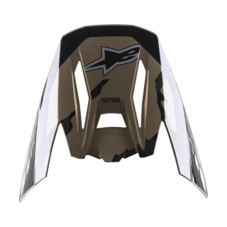 Alpinestars Helmet Visor S-M5 22.05 Rover - Sand / Tangerine / Camo