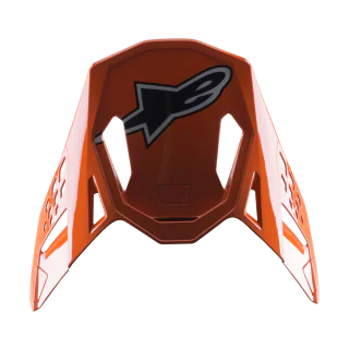 Alpinestars Helmet Visor S-M8 22.05 Factory - Blue / Yellow / Orange