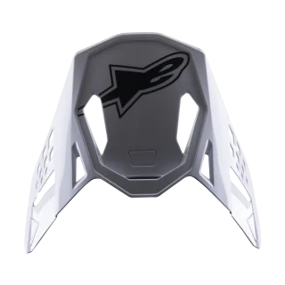 Alpinestars Helmet Visor S-M8 22.05 Factory - Black / Red / White