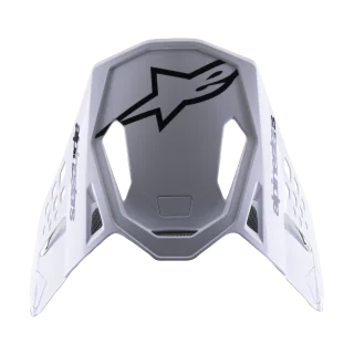 Alpinestars Helmet Visor S-M8 Radium 2 - Black / White