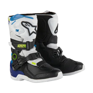 Alpinestars Kids Motocross Boots Tech 3S - White / Black / Blue