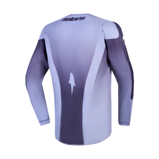 Alpinestars Youth Motocross Jersey 2027 Fluid Amber - Graystone / Cold Grey / Light Lilac