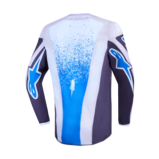 Alpinestars Youth Motocross Jersey 2027 Fluid Drag - Graystone / Light Lilac / Ucla / Black