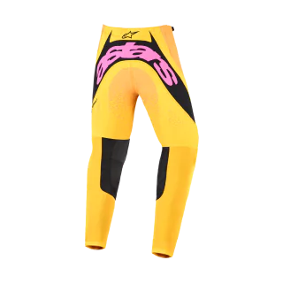 Alpinestars Youth Motocross Pants 2026 Supertech Nomur - Orange / Yellow / Pink