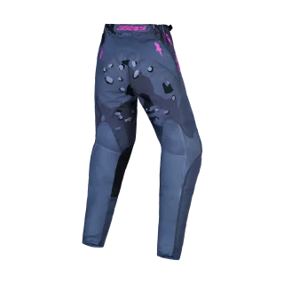 Alpinestars Youth Motocross Pants 2027 Fluid Lone - Camo Grey / Purple
