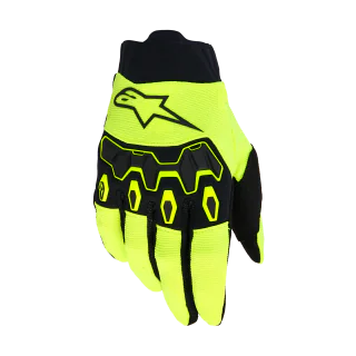Alpinestars Youth Motocross Gloves 2026 Full Bore V2 - Fluo Yellow / Black