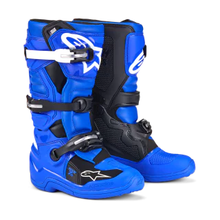 Alpinestars Youth Motocross Boots Tech 7S - Blue / Black / White