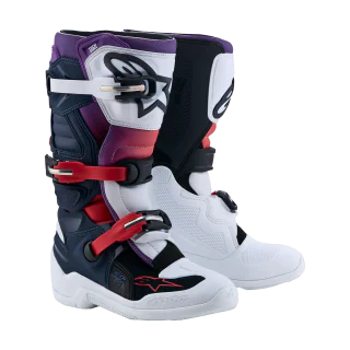 Alpinestars Youth Motocross Boots Tech 7S - Dark Blue / White / Black