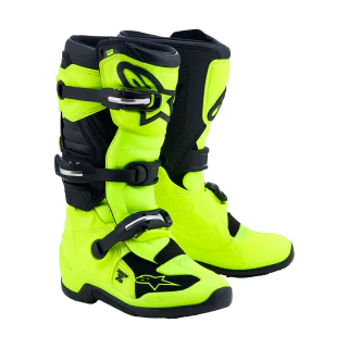 Alpinestars Youth Motocross Boots Tech 7S - Fluo Yellow / Black