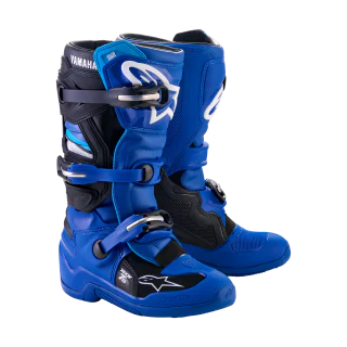 Alpinestars Youth Motocross Boots Tech 7S Yamaha - Blue / Black / White