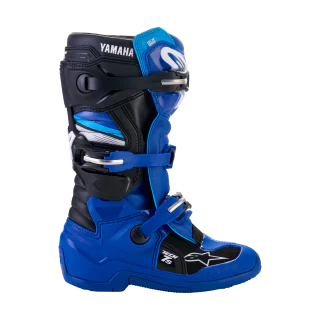 Alpinestars Youth Motocross Boots Tech 7S Yamaha - Blue / Black / White