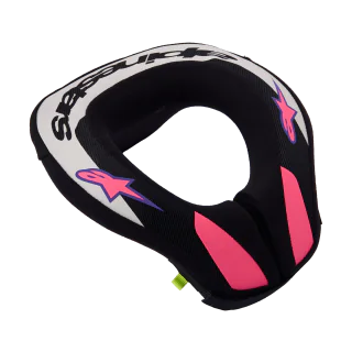 Alpinestars Youth Neck Roll Sequence - Black / Light Grey / Purple