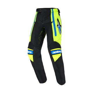 Alpinestars Mini Motocross Pants 2026 Racer Nomur - Dark Navy / Fluo Yellow / Ucla / Blue