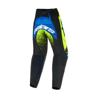Alpinestars Mini Motocross Pants 2026 Racer Nomur - Dark Navy / Fluo Yellow / Ucla / Blue