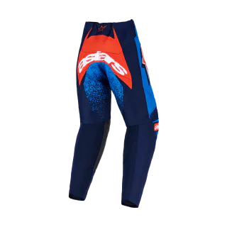 Alpinestars Mini Motocross Pants 2026 Racer Nomur - Dark Navy / Orange / Ucla / Blue