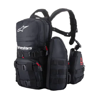 Alpinestars Backpack Techdura Tactical - Black / White - 9 L