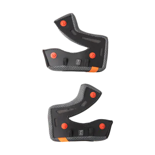 Alpinestars Cheek Pad Set S-M3 - Grey - +5 mm