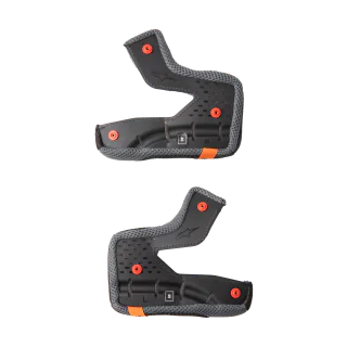 Alpinestars Cheek Pad Set S-M7 - Black