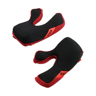 Alpinestars Cheek Pad Set S-M8 / S-M10 22.05 - Black / Red