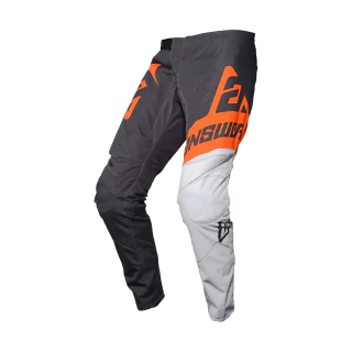 Answer Youth Motocross Pants Syncron Voyd - Charcoal / Grey / Orange
