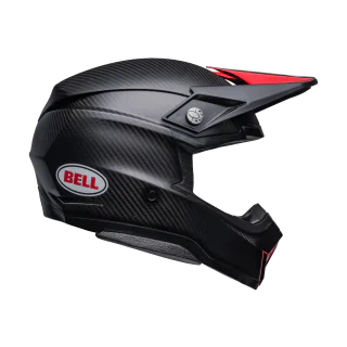 Bell Motocross Helmet Moto-10 Spherical Solid - Black / Red
