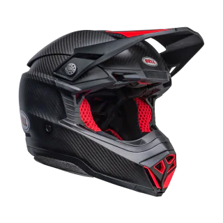 Bell Motocross Helmet Moto-10 Spherical Solid - Black / Red