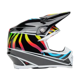 Bell Motocross Helmet Moto-9S Flex Drift - Black / Multi